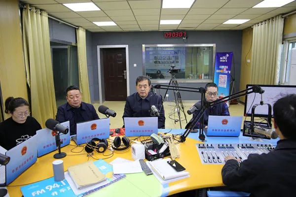 黄梦来带队上线阜阳应急广播《执法热线》(图1)