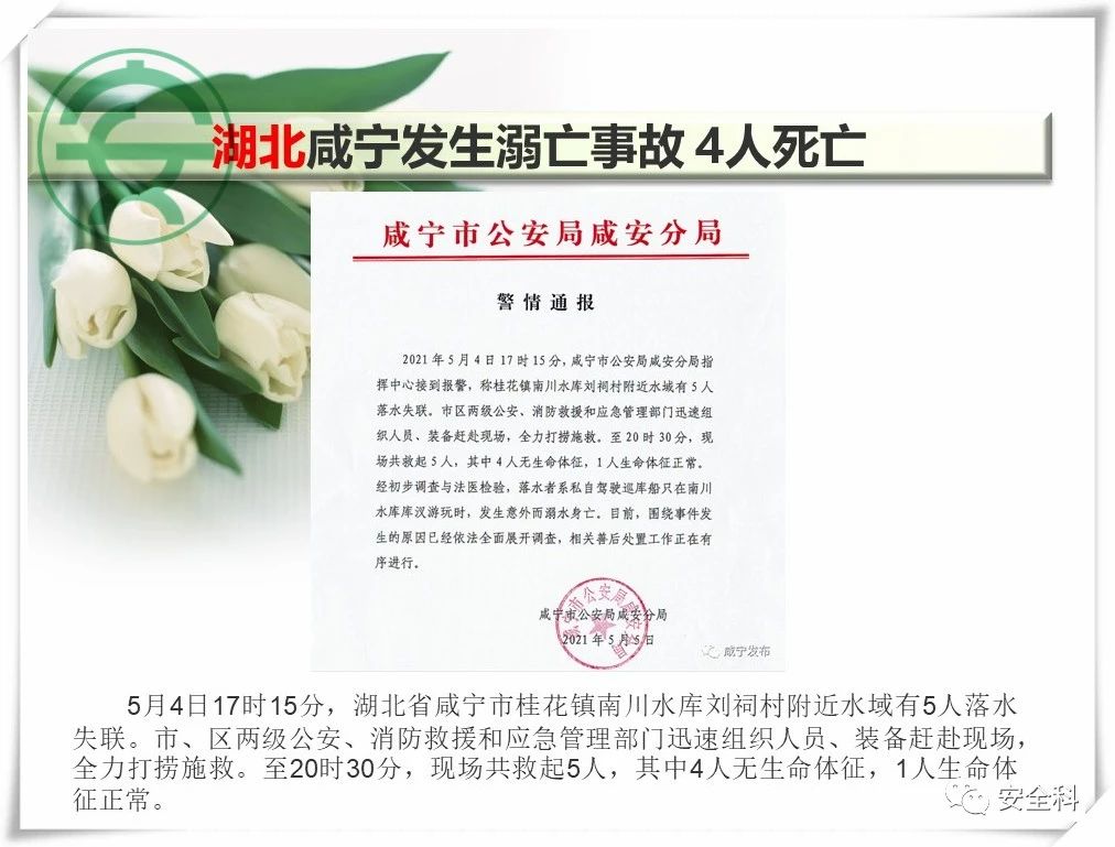 49死27伤丨一周安全事故（2021.05.03-2021.05.09）(图4)